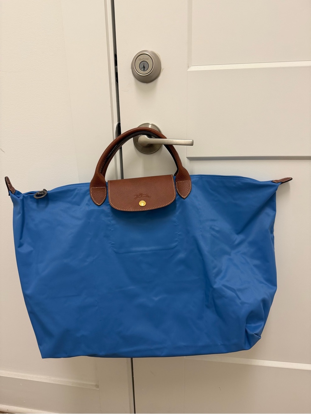 Longchamp Large Le Pliage Canvas Travel Bag - Picture 6 of 10